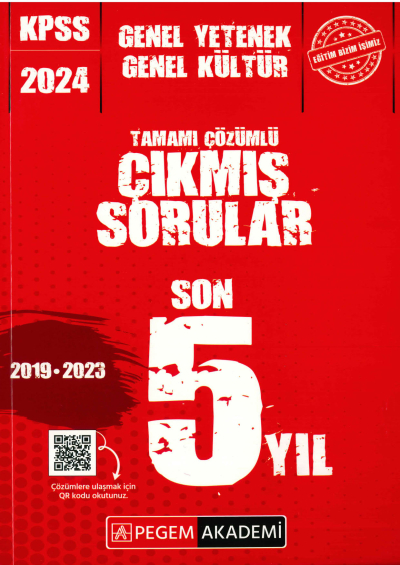 2019-2023 ÇIKMIŞ SORULAR ÇÖZÜMLÜ TÜM DERSLER Zeta Fotokopi