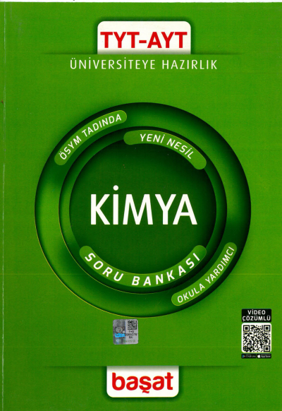 TYT AYT Kimya Soru Bankası Başat Yayınları Zeta Fotokopi