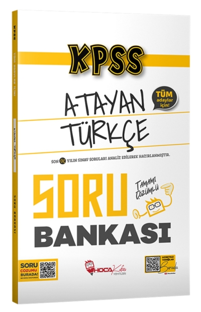 KPSS Türkçe Atayan Soru Bankası Hoca Kafası Zeta Fotokopi