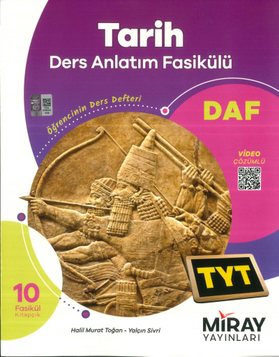 TYT Tarih Ders Anlatım Fasikülleri Miray Yayınları Zeta Fotokopi