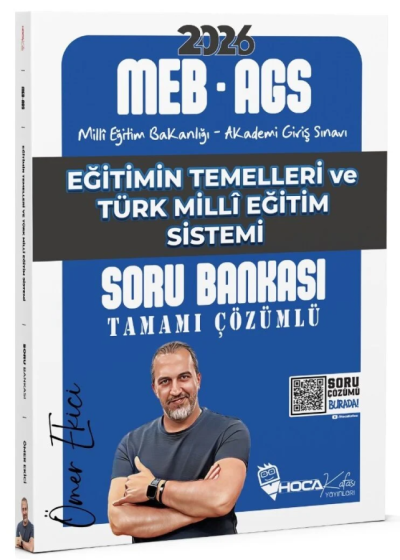 2026 MEB-AGS Eğitimin Temelleri ve Türk Milli Eğitim Sistemi Soru Bankası Çözümlü Hoca Kafası Yayınları Zeta Fotokopi