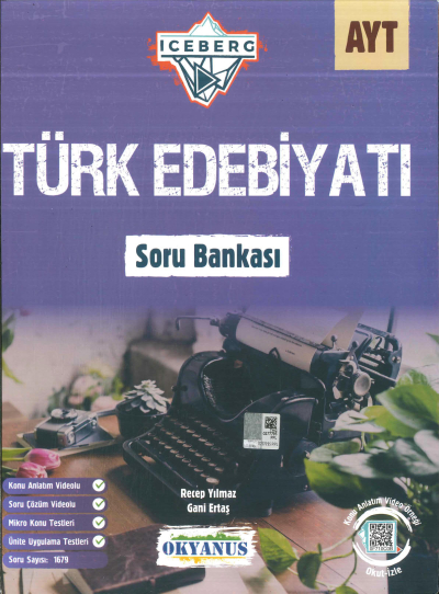 AYT ICERBERG TÜRK EDEBİYATI SORU BANKASI Zeta Fotokopi