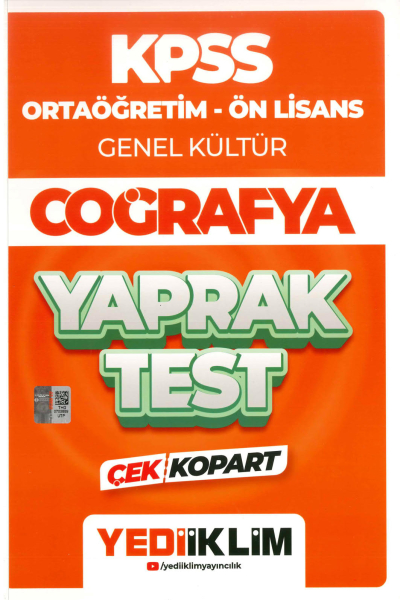 COĞRAFYA YAPRAK TEST Zeta Fotokopi