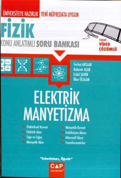 TYT-AYT FİZİK ELEKTRİK MANYETİZMA KONU ANLATIMLI SORU BANKASI Zeta Fotokopi