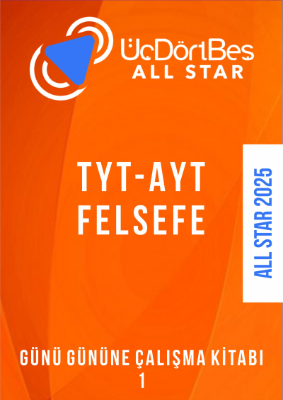 ALL STAR TYT- AYT FELSEFE Günü Gününe Çalışma Kitabı (1) Zeta Fotokopi