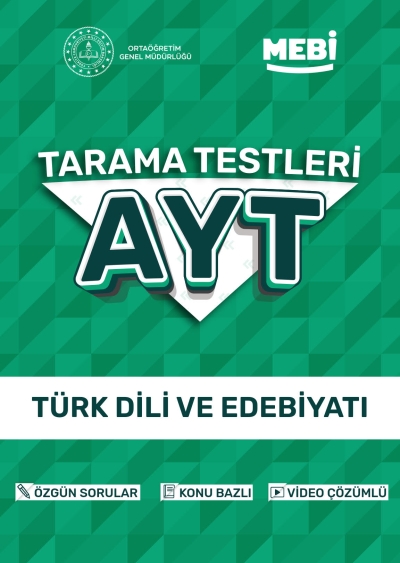 AYT Tarama Testleri Türk Dili ve Edebiyatı MEBİ OGM