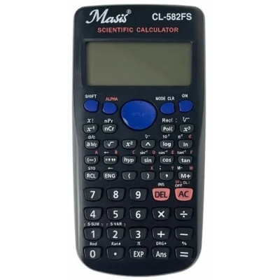 Masis CL-582FS Bilimsel Hesap Makinesi Zeta Fotokopi