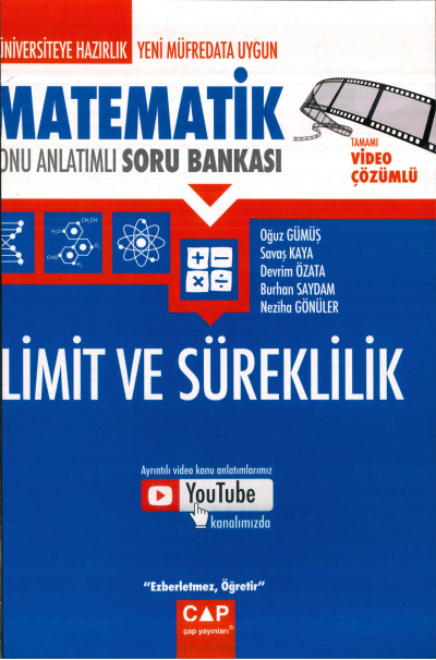MATEMATİK LİMİT VE SÜREKLİLİK KONU ANLATIMLI SORU BANKASI