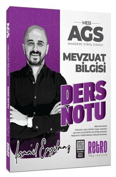 2026 MEB AGS Mevzuat Bilgisi Ders Notu Retro Kitap Zeta Fotokopi