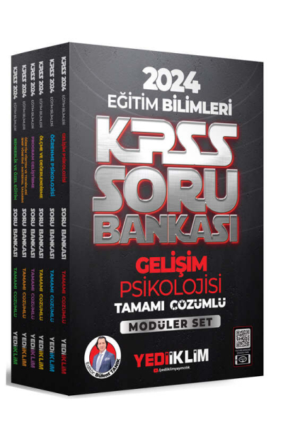 2024 KPSS Eğitim Bilimleri Tamamı Çözümlü Soru Bankası Modüler Set REHBERLİK VE ÖZEL EĞİTİM Zeta Fotokopi