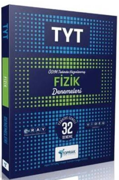TYT Fizik Deneme Kitabı Toprak Yayıncılık Zeta Fotokopi