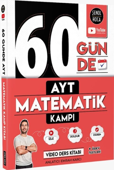 Şenol Hoca 60 Günde AYT Matematik Kampı Zeta Fotokopi