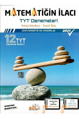 TYT Matematiğin İlacı Denemeleri 12 DENEME Zeta Fotokopi