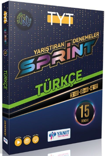 TYT Türkçe Sprint 15 Deneme Yanıt Yayınları Zeta Fotokopi