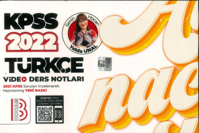 2022 KPSS TÜRKÇE VİDEO DERS NOTLARI ATANACAKSIN Zeta Fotokopi