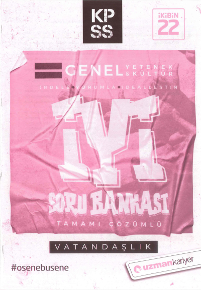 GY GK VATANDAŞLIK İYİ ÇÖZÜMLÜ SORU BANKASI Zeta Fotokopi