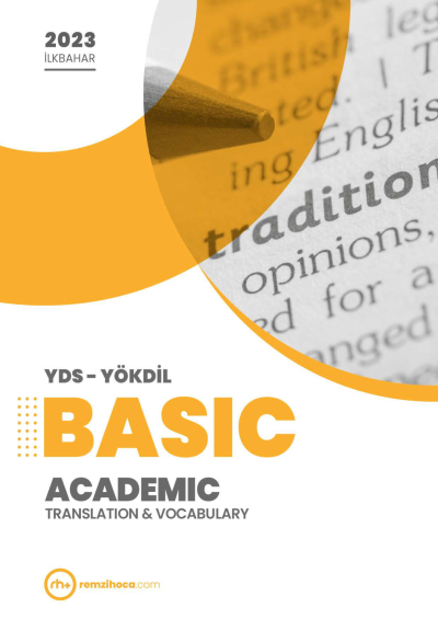 BASIC ACADEMIC TRANSLATION & VOCABULARY YDS-YÖKDİL Zeta Fotokopi
