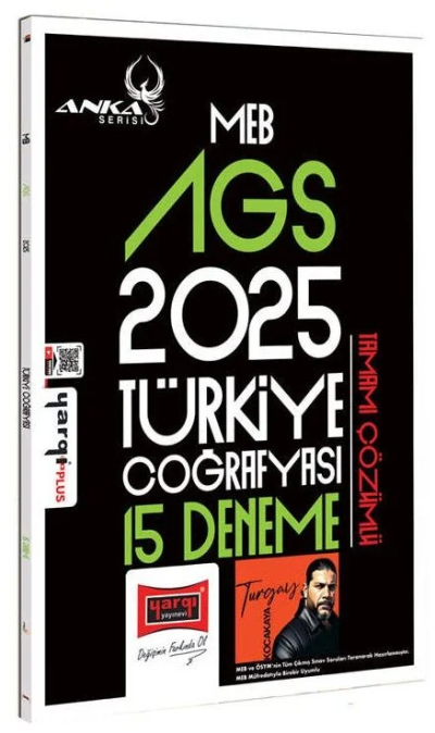 2025 MEB AGS Anka Serisi Türkiye Coğrafyası Tamamı Çözümlü 15 Deneme Yargı Yayınları Zeta Fotokopi