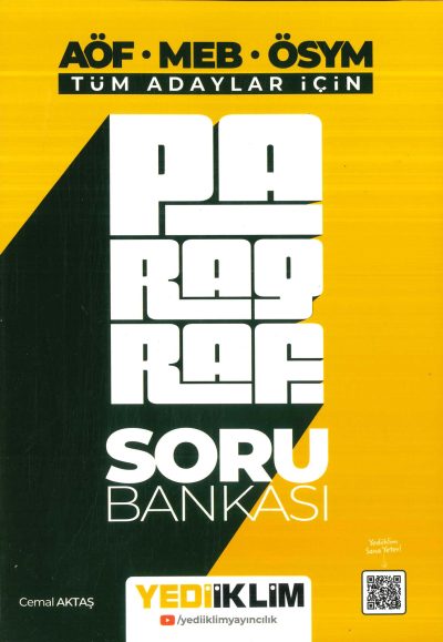 TÜM ADAYLAR İÇİN PARAGRAF SORU BANKASI Zeta Fotokopi