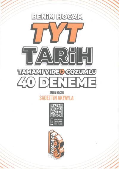TYT Tarih Tamamı Video Çözümlü 40 Deneme Sınavı Zeta Fotokopi