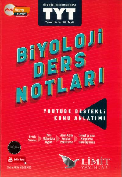 TYT Biyoloji Ders Notları Limit Yayınları Zeta Fotokopi