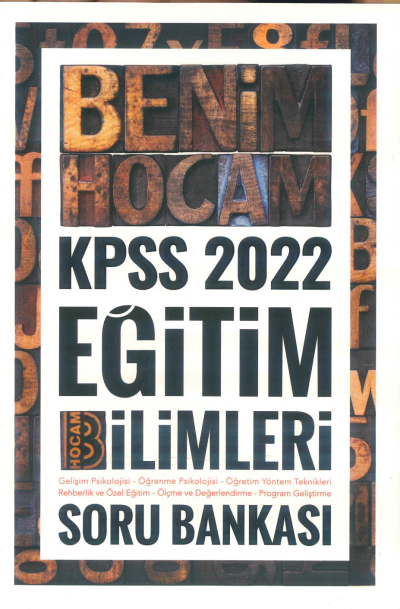 EĞİTİM BİLİMLERİ TÜM DERSLER SORU BANKASI Zeta Fotokopi