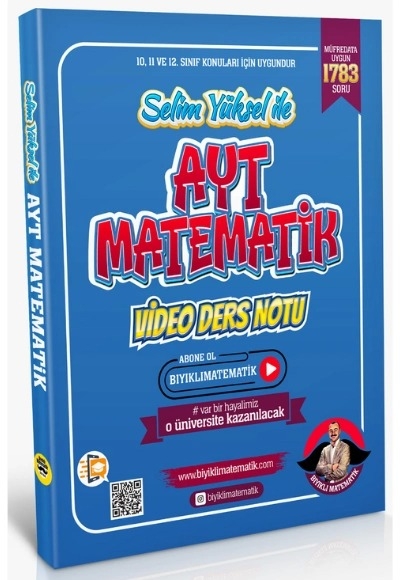 AYT MATEMATİK VİDEO DERS NOTU (BIYIKLI MATEMATİK) Zeta Fotokopi