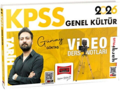 2026 KPSS Genel Kültür Tarih Video Ders Notları Yargı Yayınevi Zeta Fotokopi