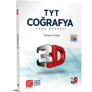 TYT 3D Coğrafya Soru Bankası Zeta Fotokopi