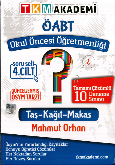 TAŞ-KAĞIT-MAKAS ÇÖZÜMLÜ 10 DENEME SINAVI 4. CİLT Zeta Fotokopi