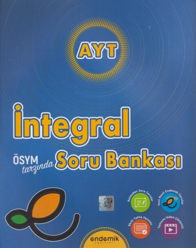 AYT İntegral Soru Bankası Endemik Yayınları Zeta Fotokopi