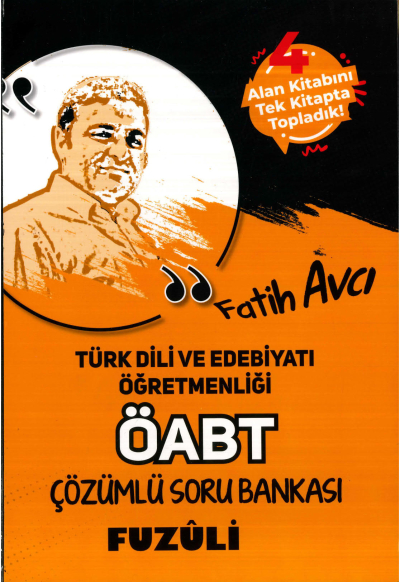 TÜRK DİLİ VE EDEBİYATI ÖĞRETMENLİĞİ ÖABT ÇÖZÜMLÜ SORU BANKASI FUZULİ Zeta Fotokopi