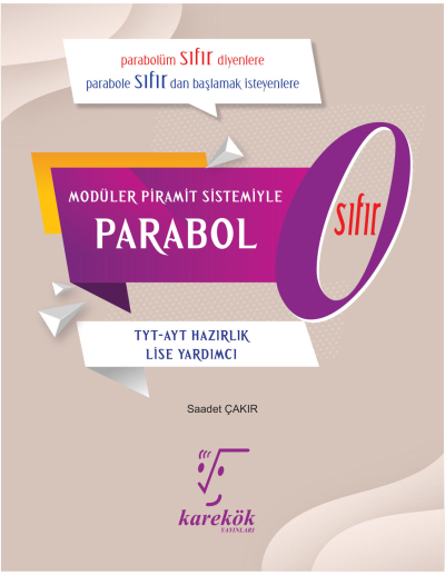 Parabol 0 Karekök Yayınları Zeta Fotokopi