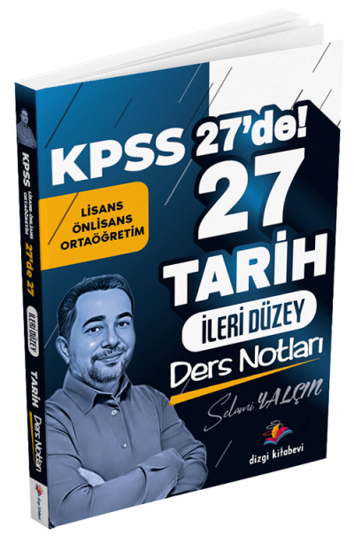 KPSS 27 de 27 İleri Düzey Tarih Ders Notları Dizgi Kitap Zeta Fotokopi