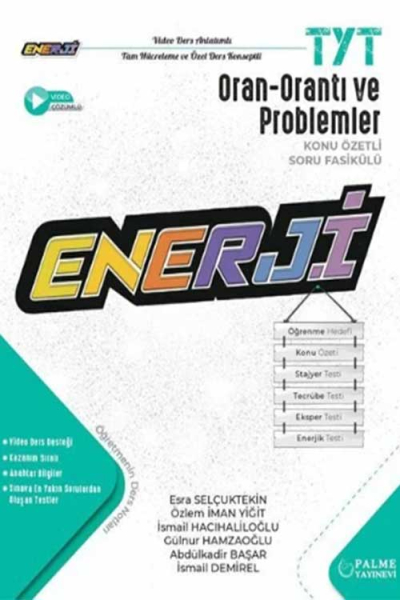 TYT Enerji Oran-orantı ve Problemler Konu Özetli Soru Fasikülü Zeta Fotokopi