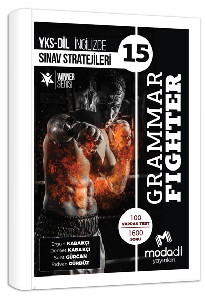 GRAMMAR FIGHTER SINAV STRATEJİLERİ 15 100 YAPRAK TEST 1600 SORU Zeta Fotokopi