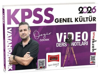 2026 KPSS Vatandaşlık Video Ders Notları Özgür Özkınık Yargı Yayınları Zeta Fotokopi