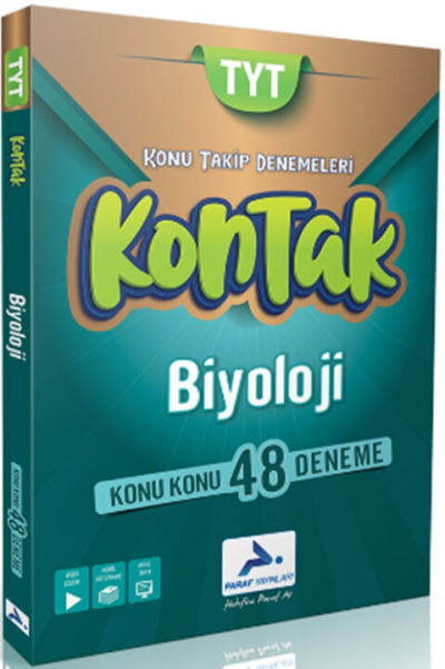 TYT Biyoloji Kontak Konu Takip Denemeleri Paraf Akademi Zeta Fotokopi