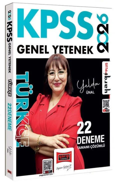 2026 KPSS Genel Yetenek Tamamı Çözümlü Türkçe 22 Deneme (Yelda Ünal) Yargı Yayınları
