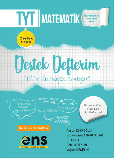 TYT Matematik Destek Defterim ENS Yayıncılık