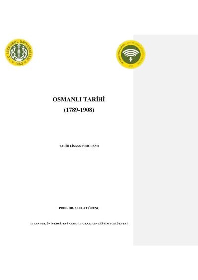 Osmanlı Tarihi (1789-1908) Zeta Fotokopi