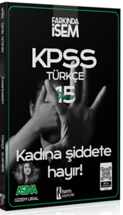 KPSS Türkçe Aşina Farkında İsem 15 Deneme İsem Yayınları Zeta Fotokopi