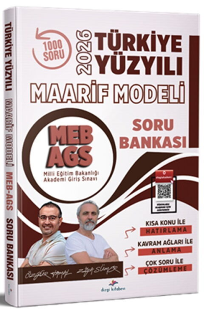 2026 MEB AGS Türkiye Yüzyılı Maarif Modeli Tamamı Video Çözümlü Soru Bankası Dizgi Kitap Zeta Fotokopi