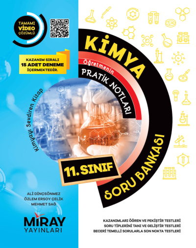 11.Sınıf Kimya Konu Özetli Soru Bankası (Tamamı Video Çözümlü) Miray Yayınları Zeta Fotokopi