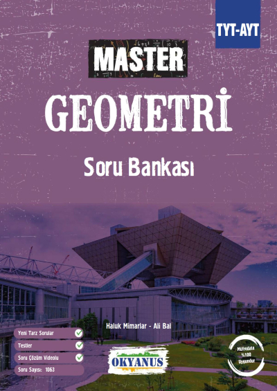 TYT AYT Master Geometri Soru Bankası Okyanus Yayınları Zeta Fotokopi