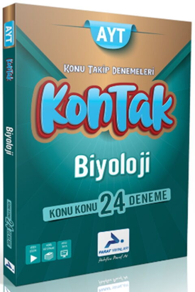 AYT Biyoloji Kontak Konu Takip Denemeleri Paraf Akademi Zeta Fotokopi