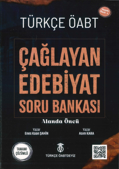 ÖABT Türkçe Öğretmenliği Çağlayan Edebiyat Soru Bankası Çözümlü Türkçe ÖABTDEYİZ Zeta Fotokopi