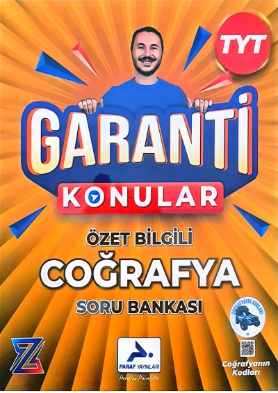 Paraf Z Takım TYT Coğrafya Garanti Konular Video Soru Bankası Yunus Turan PRF Paraf Yayınları Zeta Fotokopi