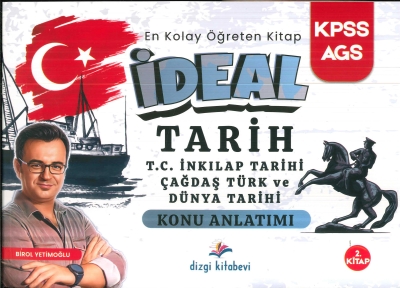 2026 KPSS MEB AGS İdeal Tarih Konu Anlatımı Birol Yetimoğlu 2. Cilt Dizgi Kitap Zeta Fotokopi