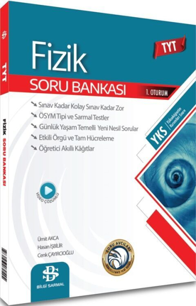 TYT Fizik Soru Bankası Bilgi Sarmal Yayınları Zeta Fotokopi